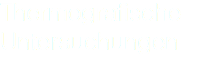 Thermografische Untersuchungen